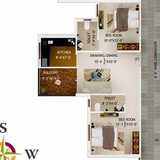 Raj Mangal Dham - Floor Plan