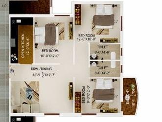 Raj Mangal Dham - Floor Plan