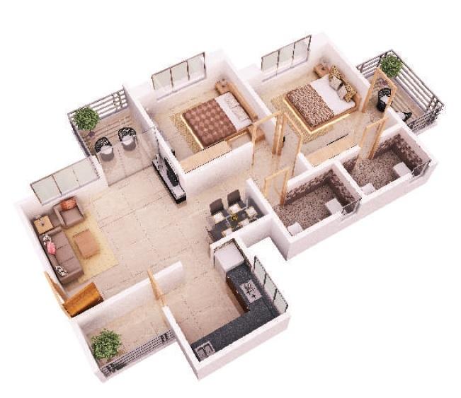 Royal Oak - Floor Plan