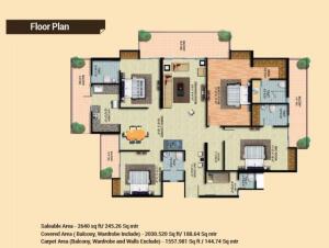 Migsun Ultimo - Floor plan