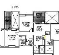 B. U. Bhandari Unity Park CHS Ltd - Floor plan