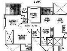 B. U. Bhandari Unity Park CHS Ltd - Floor plan