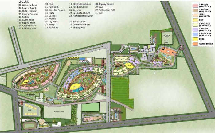 Supertech Hues - Master Plan