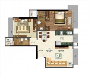 Siddhi Garima - Floor plan