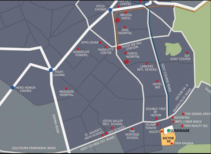 Mahindra Luminare - Locality