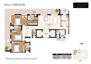 Mahindra Luminare - Floor plan