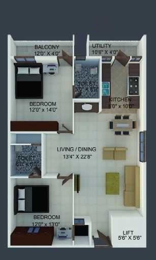 Mathapathi Brundaavan - Floor Plan