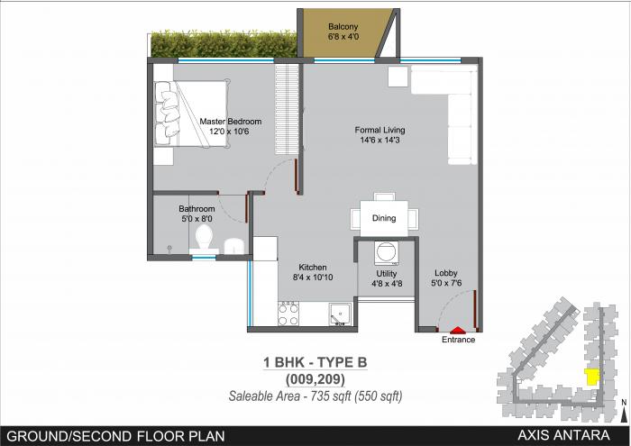 Axis Antara - Floor Plan