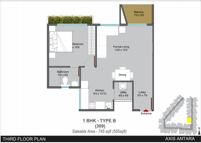 Axis Antara - Floor Plan