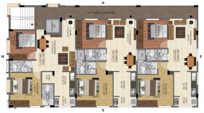 Velpula Aster - Site Plan