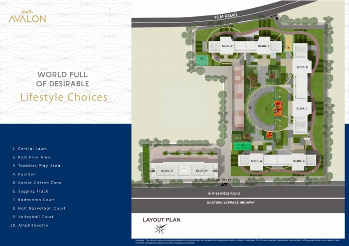 Sheth Avalon - Master Plan