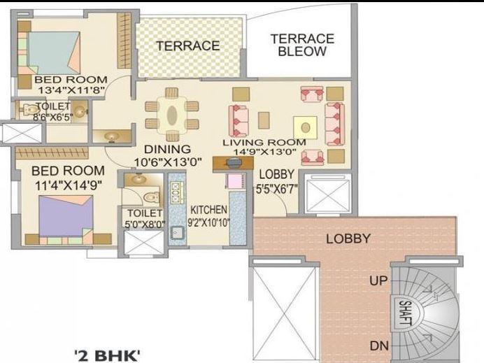 Pride Purple Ruby Park - Floor Plan