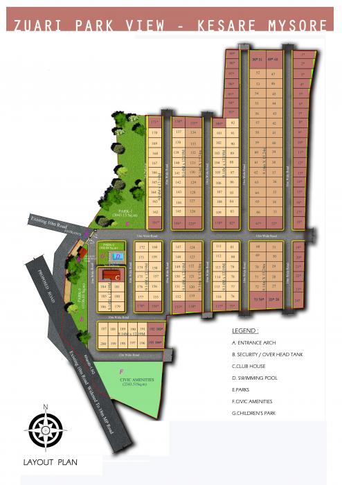 Zuari Park View - Master Plan