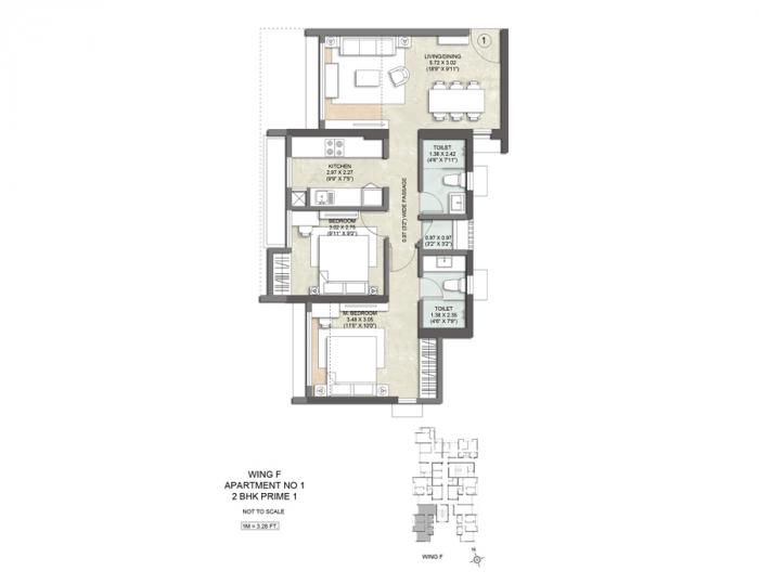 Kalpataru Expansia - Floor Plan