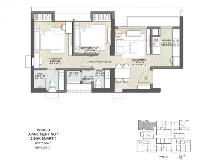 Kalpataru Expansia - Floor Plan