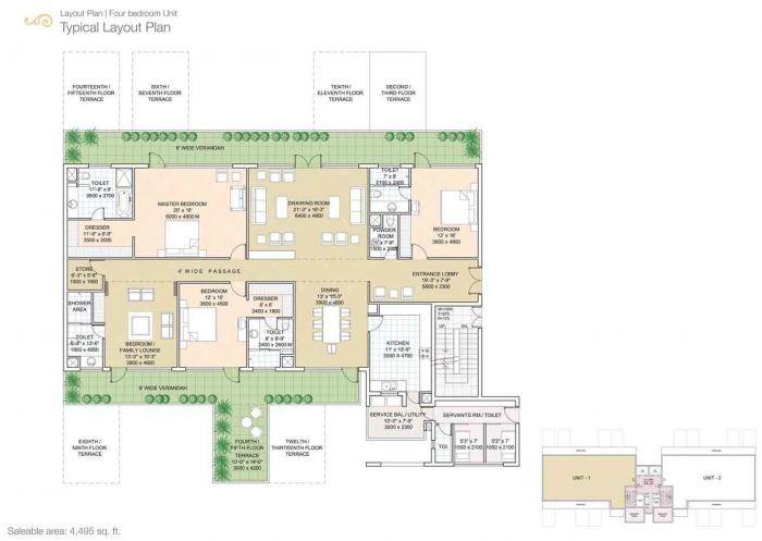 Salcon The Verandas - Floor Plan