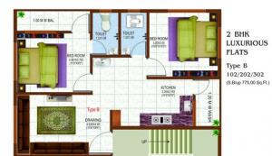 Aakar Glory - Floor plan