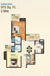 Zenext Dwarka Next - Floor plan