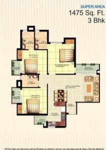 Zenext Dwarka Next - Floor plan