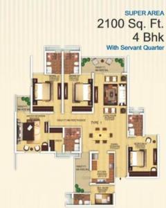 Zenext Dwarka Next - Floor plan