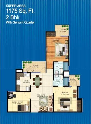 Zenext Dwarka Next - Floor Plan