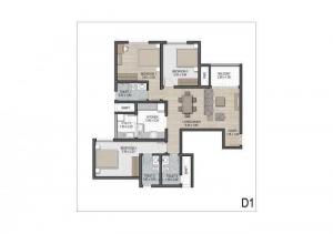 Sobha Square - Floor plan