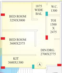 Unique Labannya - Floor plan