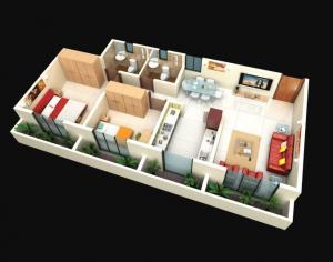 Mahavir Kanti Avenue - Floor plan