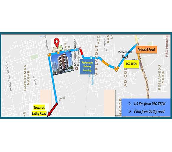 Bharathi Sai Sarovar - Locality