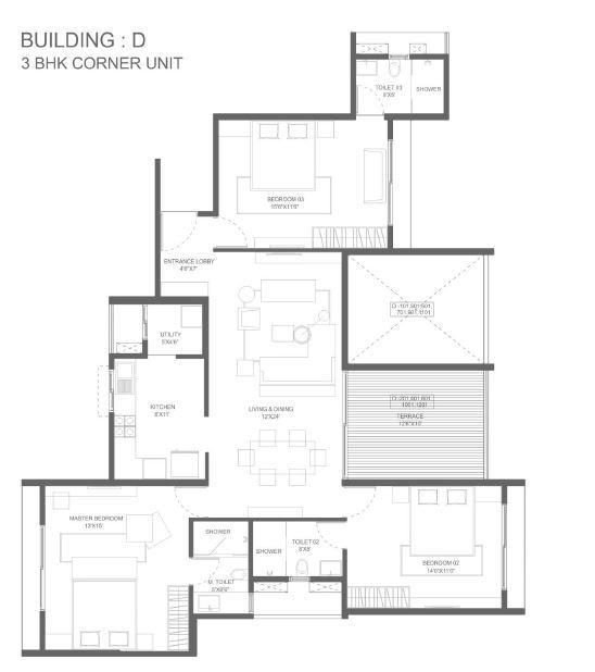 Marvel Ideal Spacio Phase I - Floor Plan
