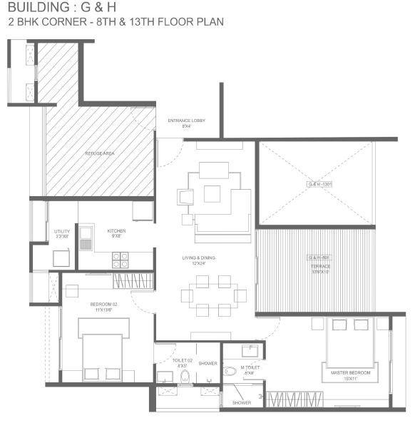Marvel Ideal Spacio Phase I - Floor Plan