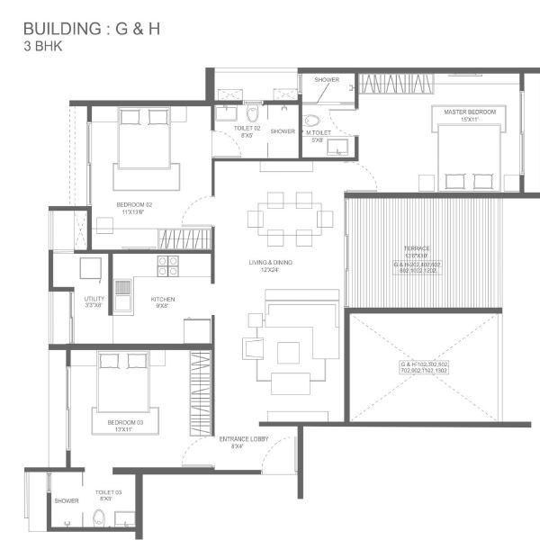 Marvel Ideal Spacio Phase I - Floor Plan