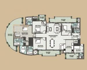 Supertech Araville - Floor plan