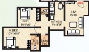 Siddhivinayak Vedant Vatika - Floor plan