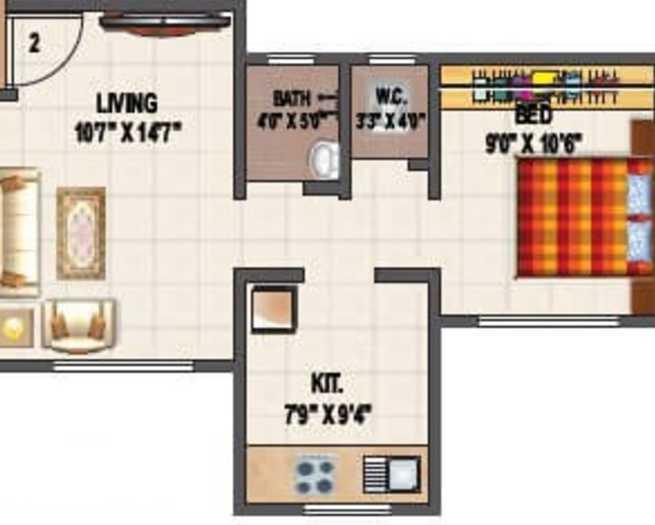 Dalal Vasant Nirvana - Floor Plan