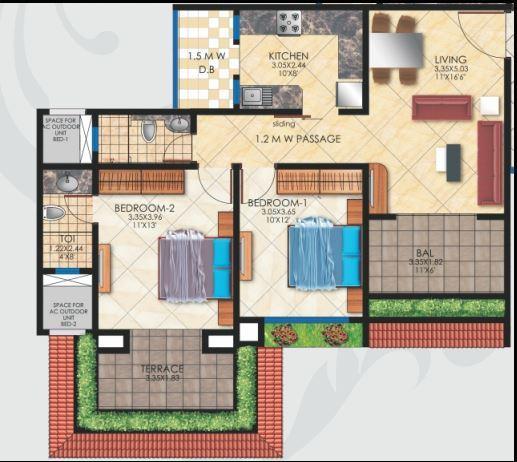 Casa Vibrante - Floor Plan