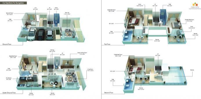 Divine Maple County Villas - Floor Plan