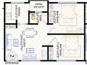 Sivani Towers - Floor plan