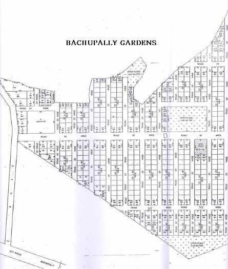 Bachupally Gardens Plot - Master Plan