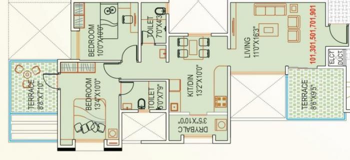 Suvan Forett - Floor Plan