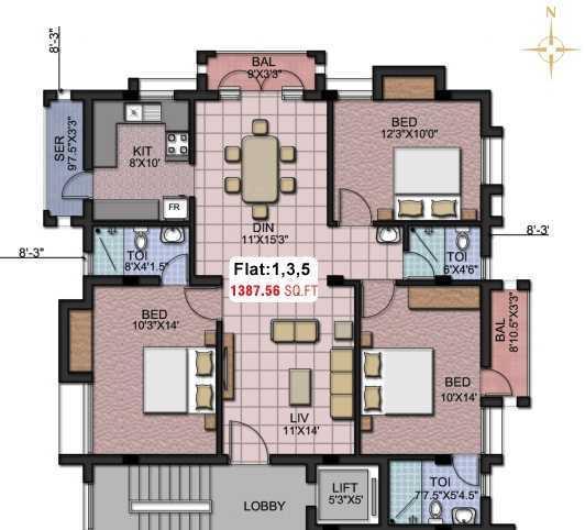 Maxis Pushpam - Floor Plan