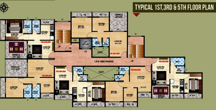 Unique Square Planet - Site Plan