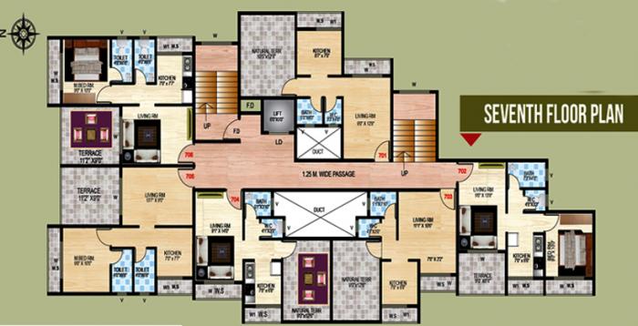 Unique Square Planet - Site Plan