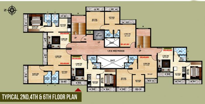 Unique Square Planet - Site Plan