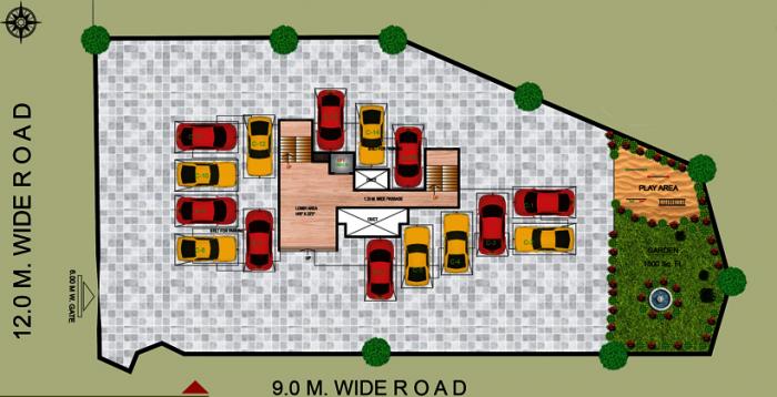 Unique Square Planet - Master Plan