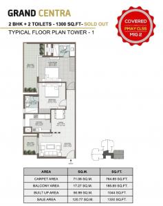 ILD Grand Centra - Floor plan