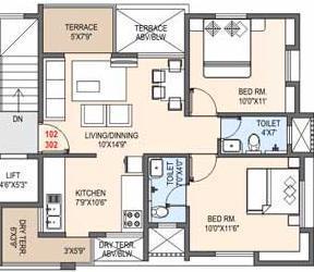 Nirvana Prima - Floor Plan
