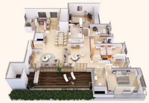 Naman Ekaaksh - Floor plan