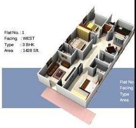 Nestcon Aishwarya - Floor Plan