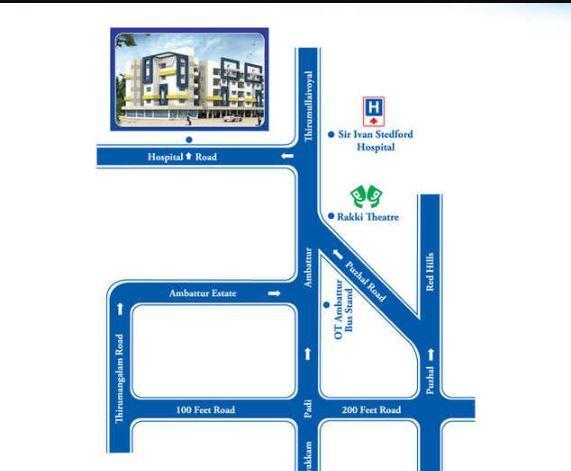 Mangalam Moonlight - Locality